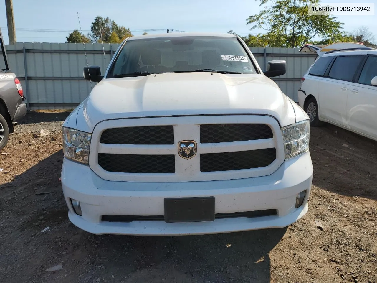 2013 Ram 1500 St VIN: 1C6RR7FT9DS713942 Lot: 75597554