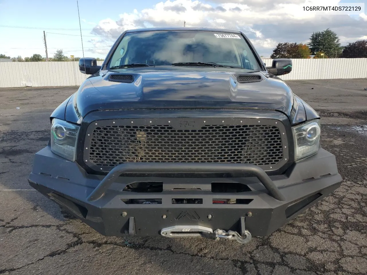 2013 Ram 1500 Sport VIN: 1C6RR7MT4DS722129 Lot: 75677744