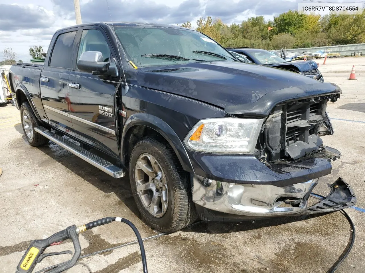 2013 Ram 1500 Laramie VIN: 1C6RR7VT8DS704554 Lot: 75898824