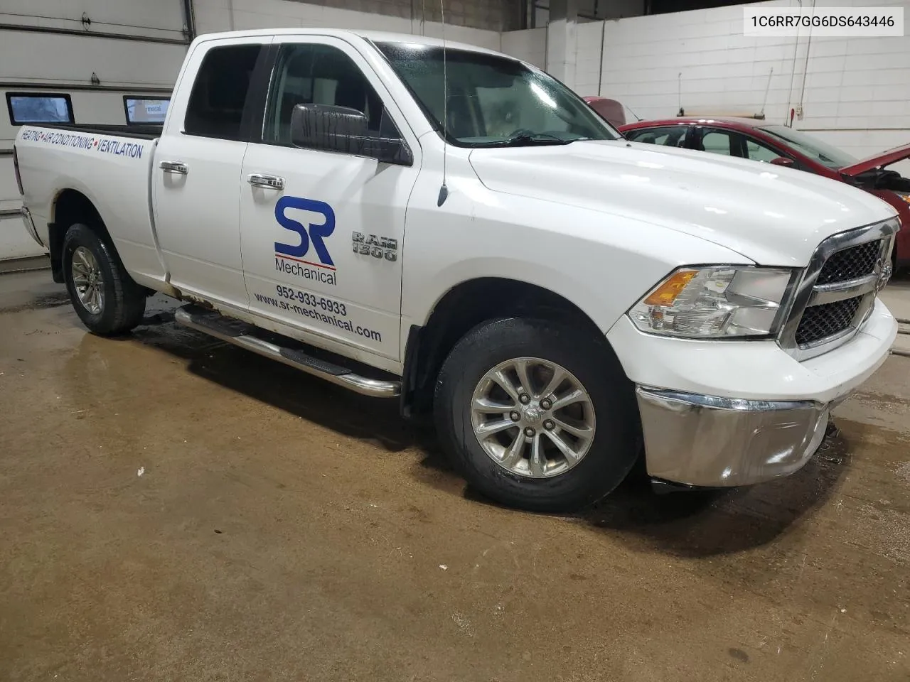 2013 Ram 1500 Slt VIN: 1C6RR7GG6DS643446 Lot: 76091604