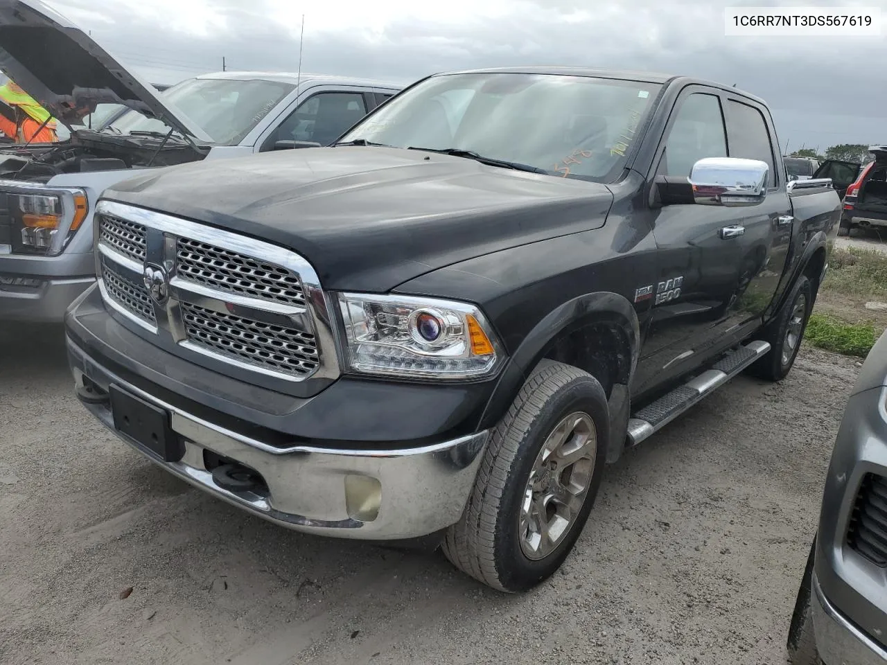 2013 Ram 1500 Laramie VIN: 1C6RR7NT3DS567619 Lot: 76177534