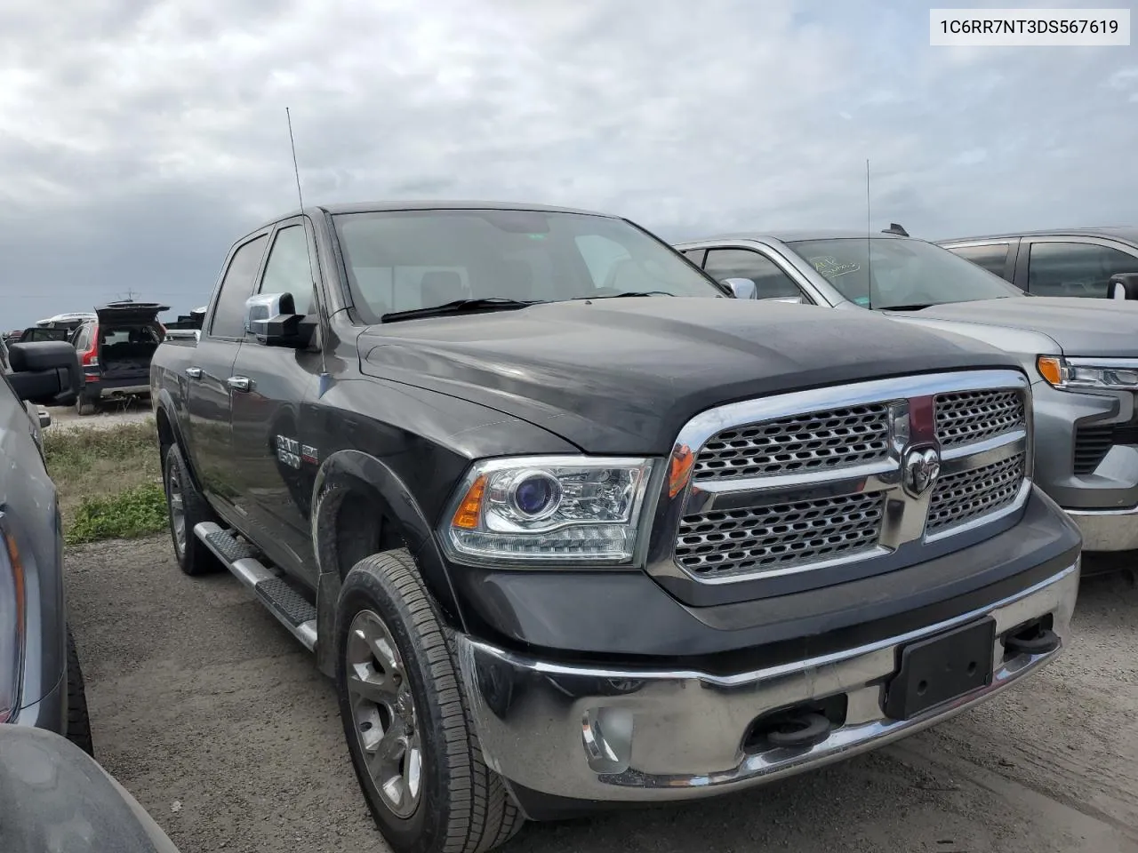 2013 Ram 1500 Laramie VIN: 1C6RR7NT3DS567619 Lot: 76177534