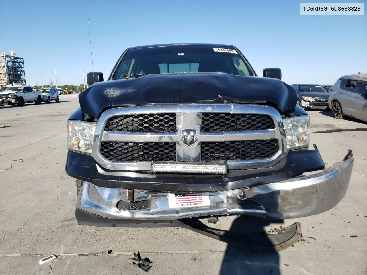 2013 Ram 1500 Slt VIN: 1C6RR6GT5DS633823 Lot: 76349684