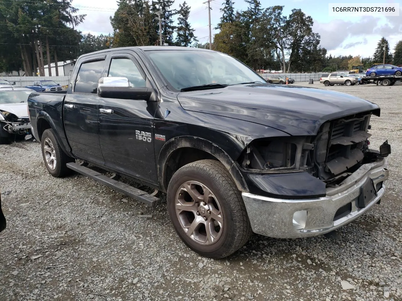 2013 Ram 1500 Laramie VIN: 1C6RR7NT3DS721696 Lot: 76432094