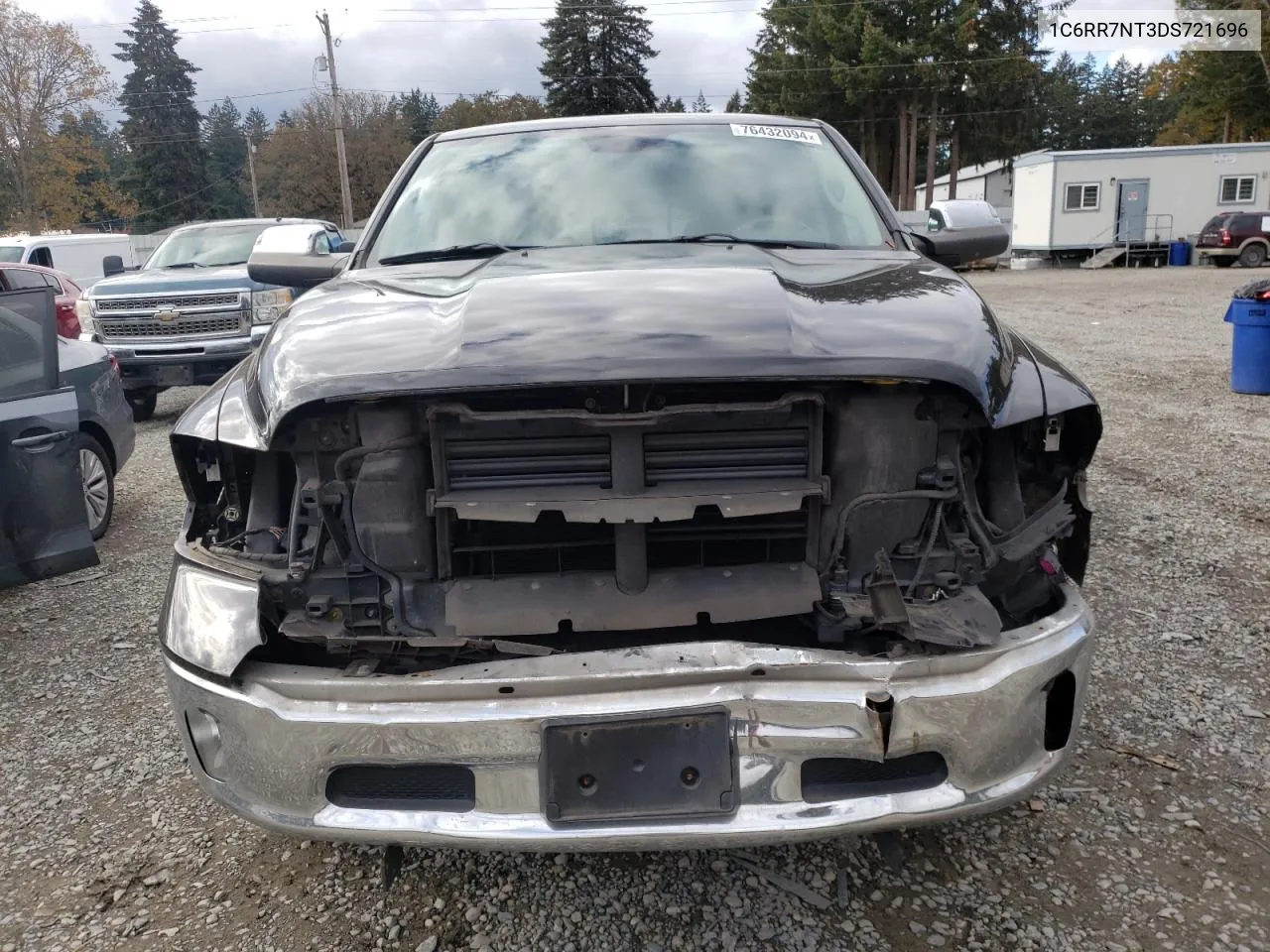 2013 Ram 1500 Laramie VIN: 1C6RR7NT3DS721696 Lot: 76432094