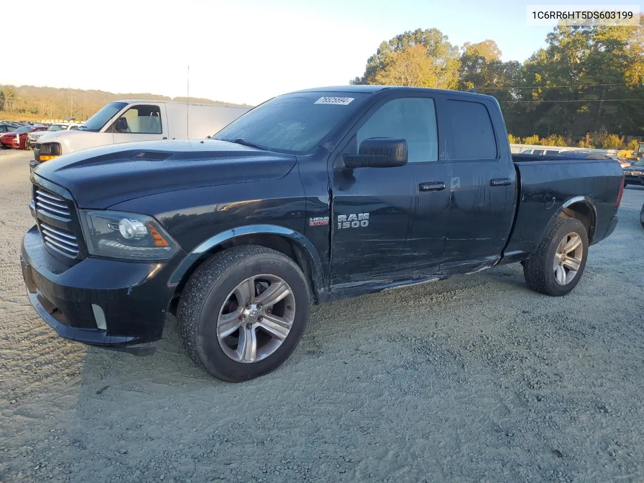 2013 Ram 1500 Sport VIN: 1C6RR6HT5DS603199 Lot: 76525594