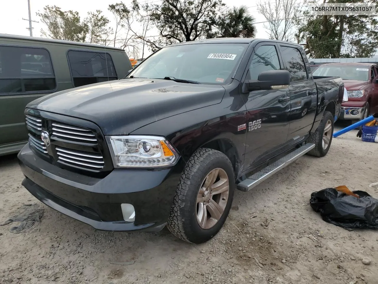 2013 Ram 1500 Sport VIN: 1C6RR7MTXDS631057 Lot: 76586904