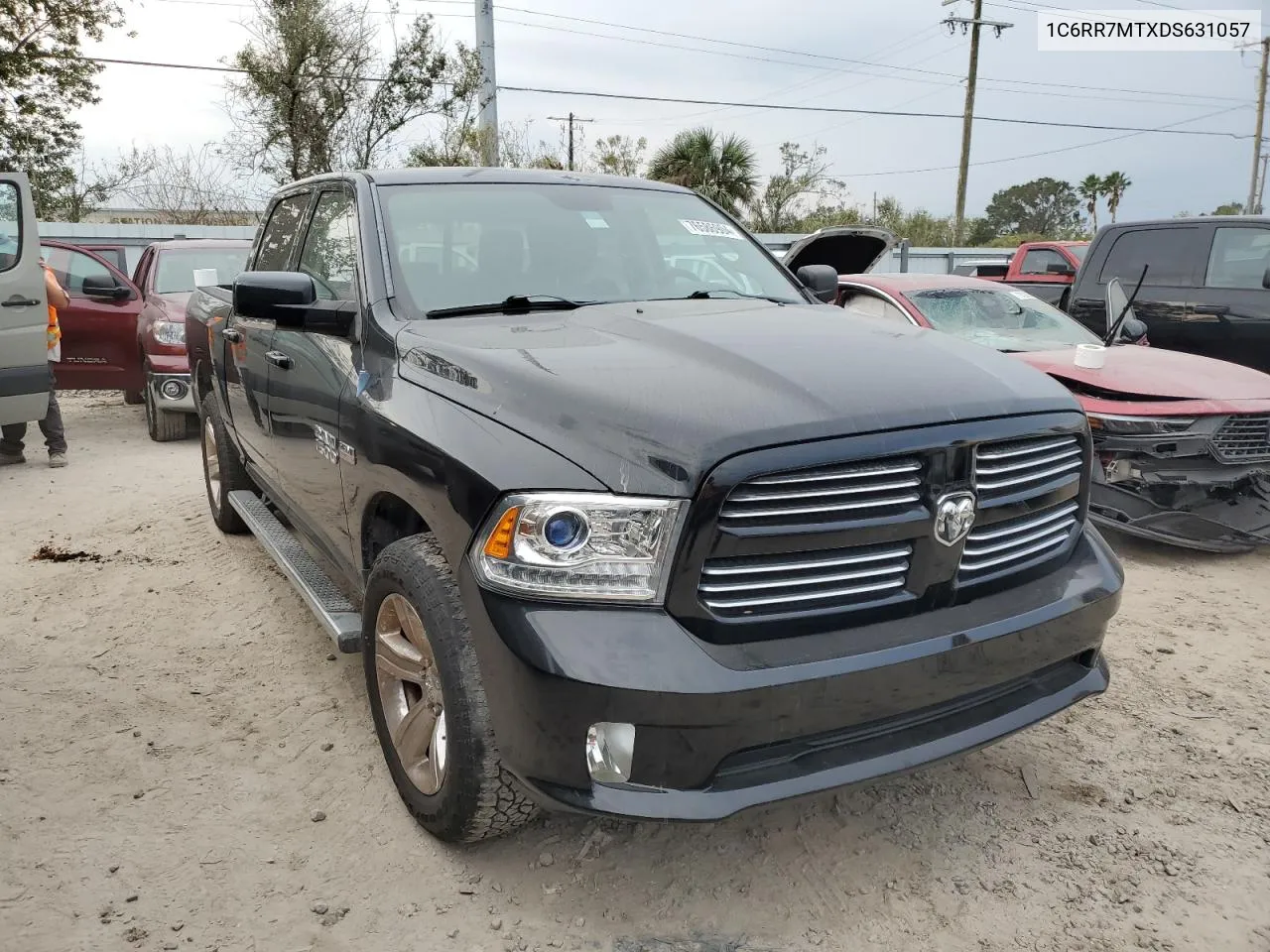 2013 Ram 1500 Sport VIN: 1C6RR7MTXDS631057 Lot: 76586904