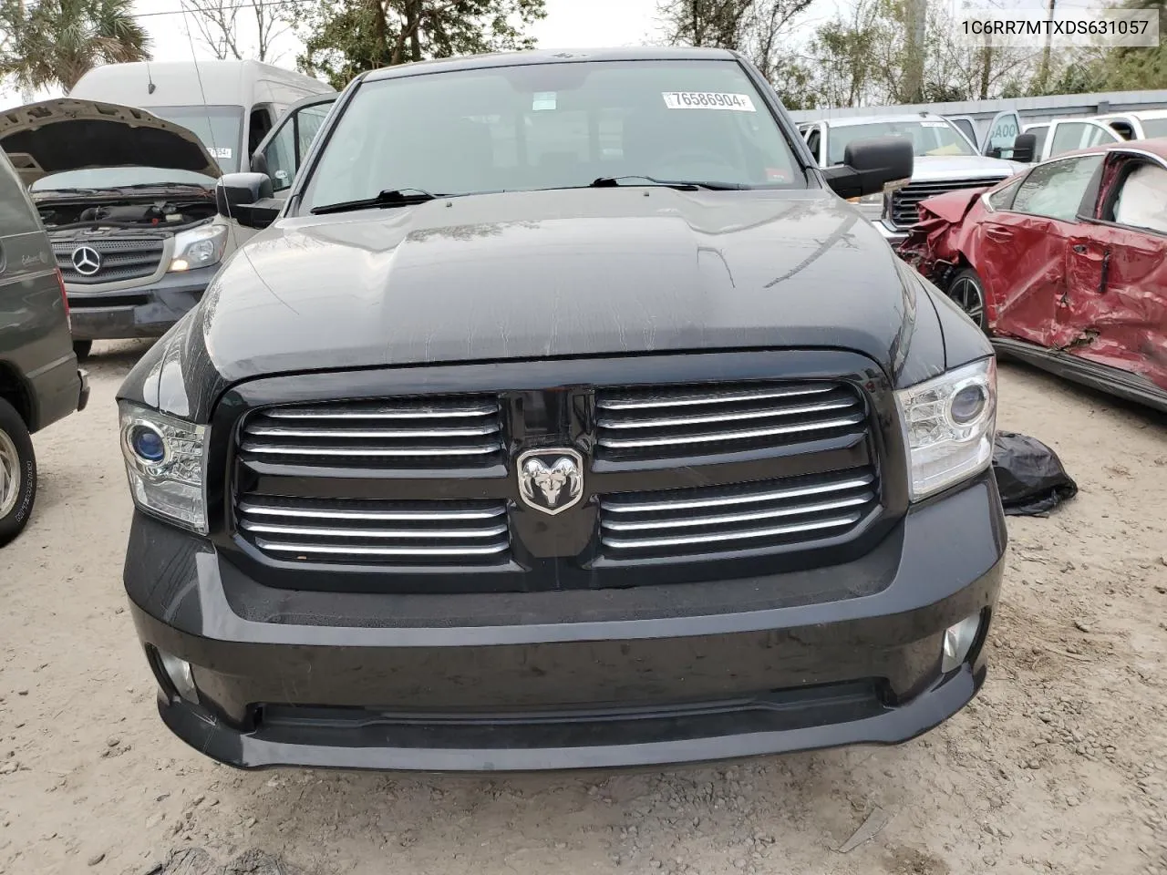 2013 Ram 1500 Sport VIN: 1C6RR7MTXDS631057 Lot: 76586904