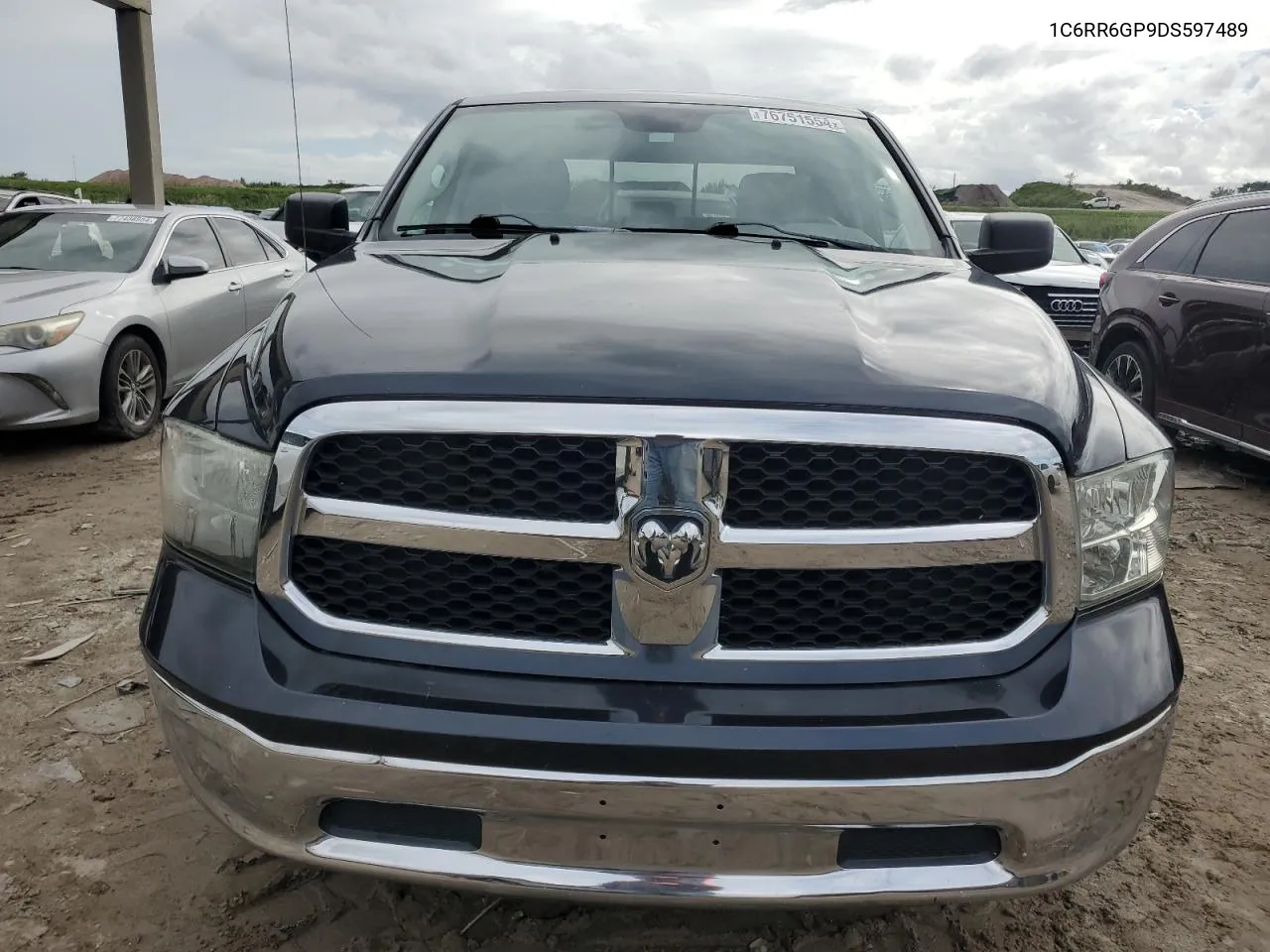 2013 Ram 1500 Slt VIN: 1C6RR6GP9DS597489 Lot: 76751554