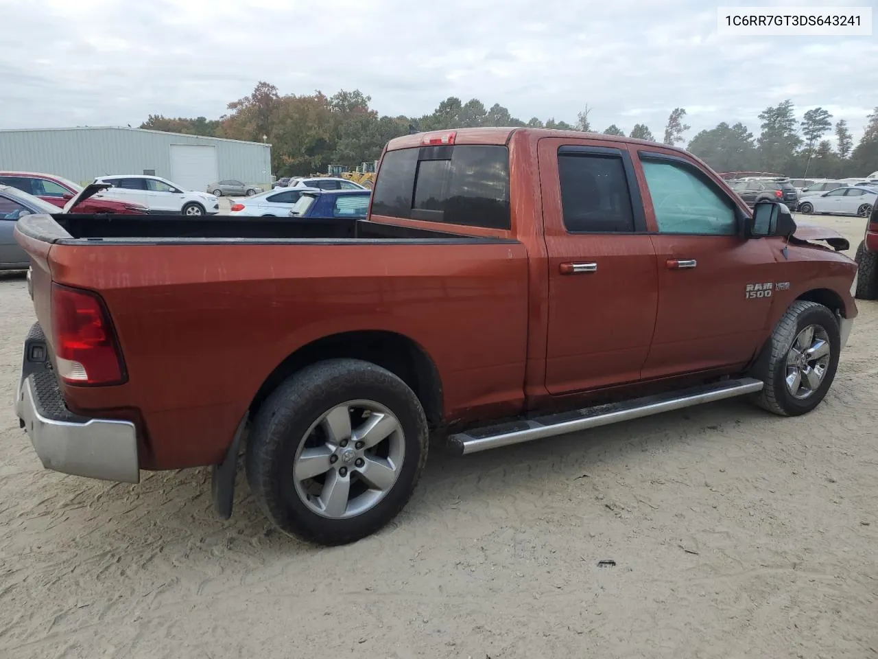 2013 Ram 1500 Slt VIN: 1C6RR7GT3DS643241 Lot: 76887774