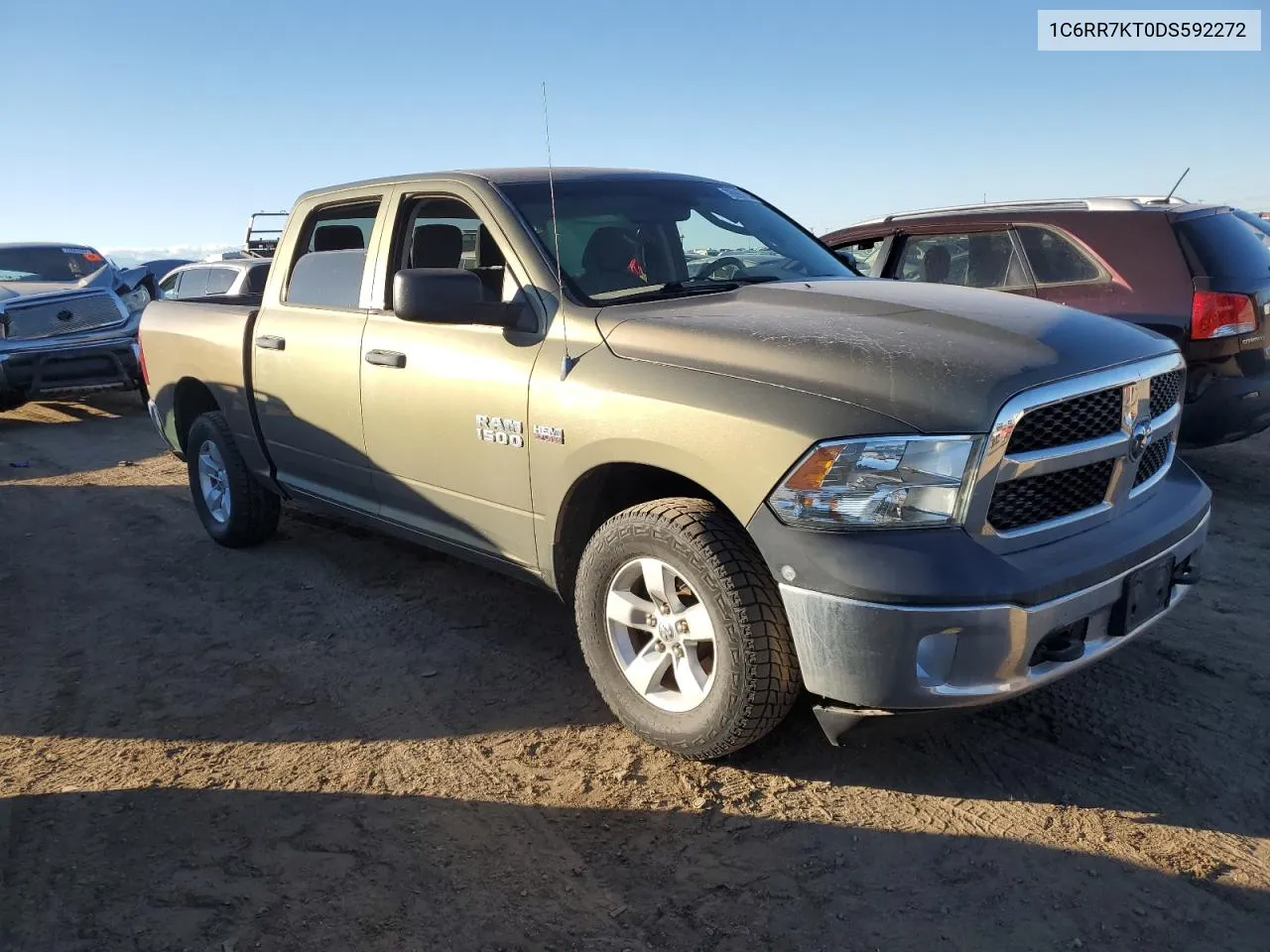 2013 Ram 1500 St VIN: 1C6RR7KT0DS592272 Lot: 76990194