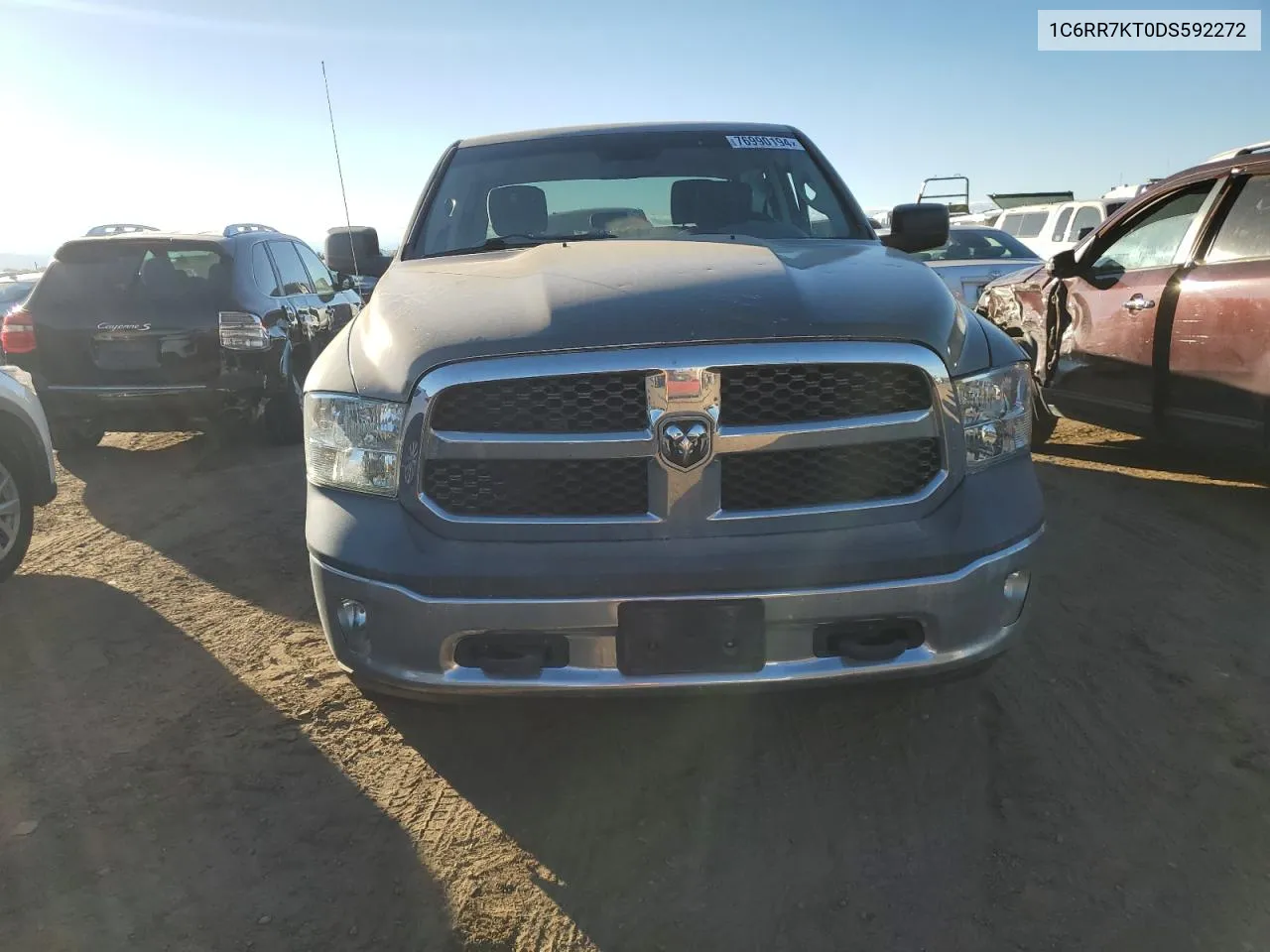 2013 Ram 1500 St VIN: 1C6RR7KT0DS592272 Lot: 76990194