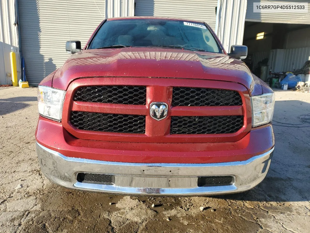 2013 Ram 1500 Slt VIN: 1C6RR7GP4DS512533 Lot: 77116914