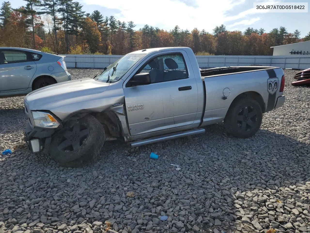 2013 Ram 1500 St VIN: 3C6JR7AT0DG518422 Lot: 77443584