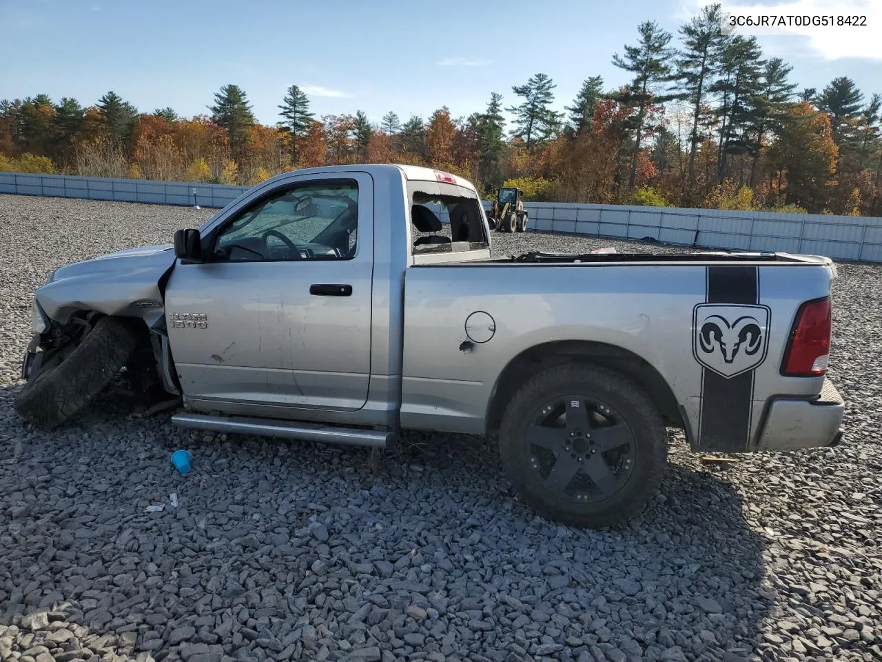 2013 Ram 1500 St VIN: 3C6JR7AT0DG518422 Lot: 77443584