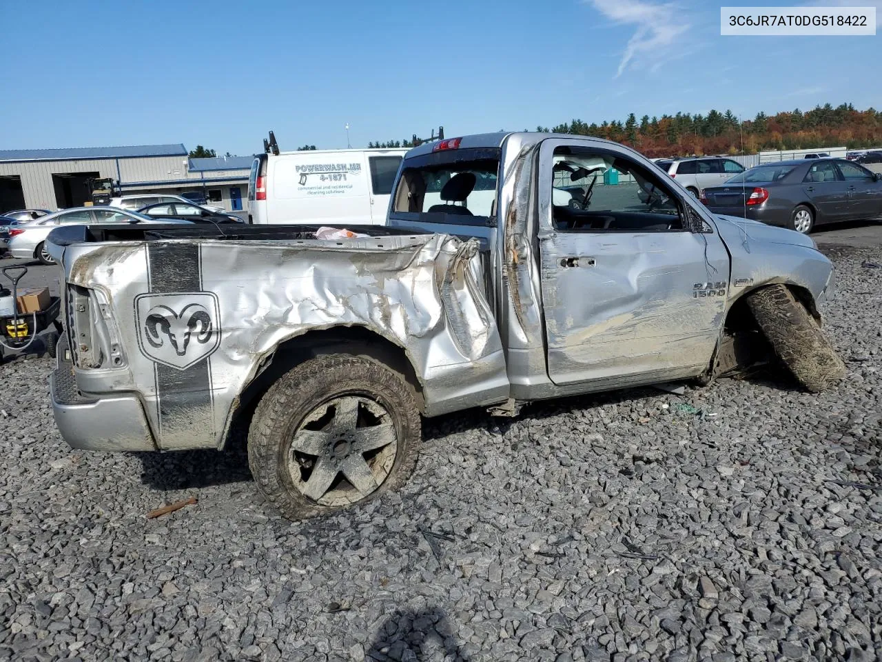 2013 Ram 1500 St VIN: 3C6JR7AT0DG518422 Lot: 77443584