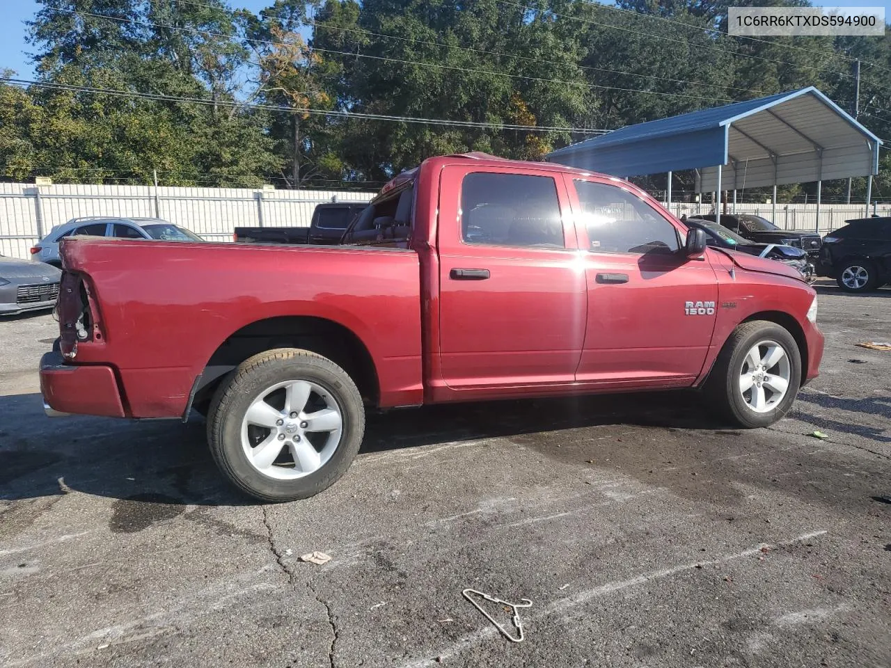 2013 Ram 1500 St VIN: 1C6RR6KTXDS594900 Lot: 77667244