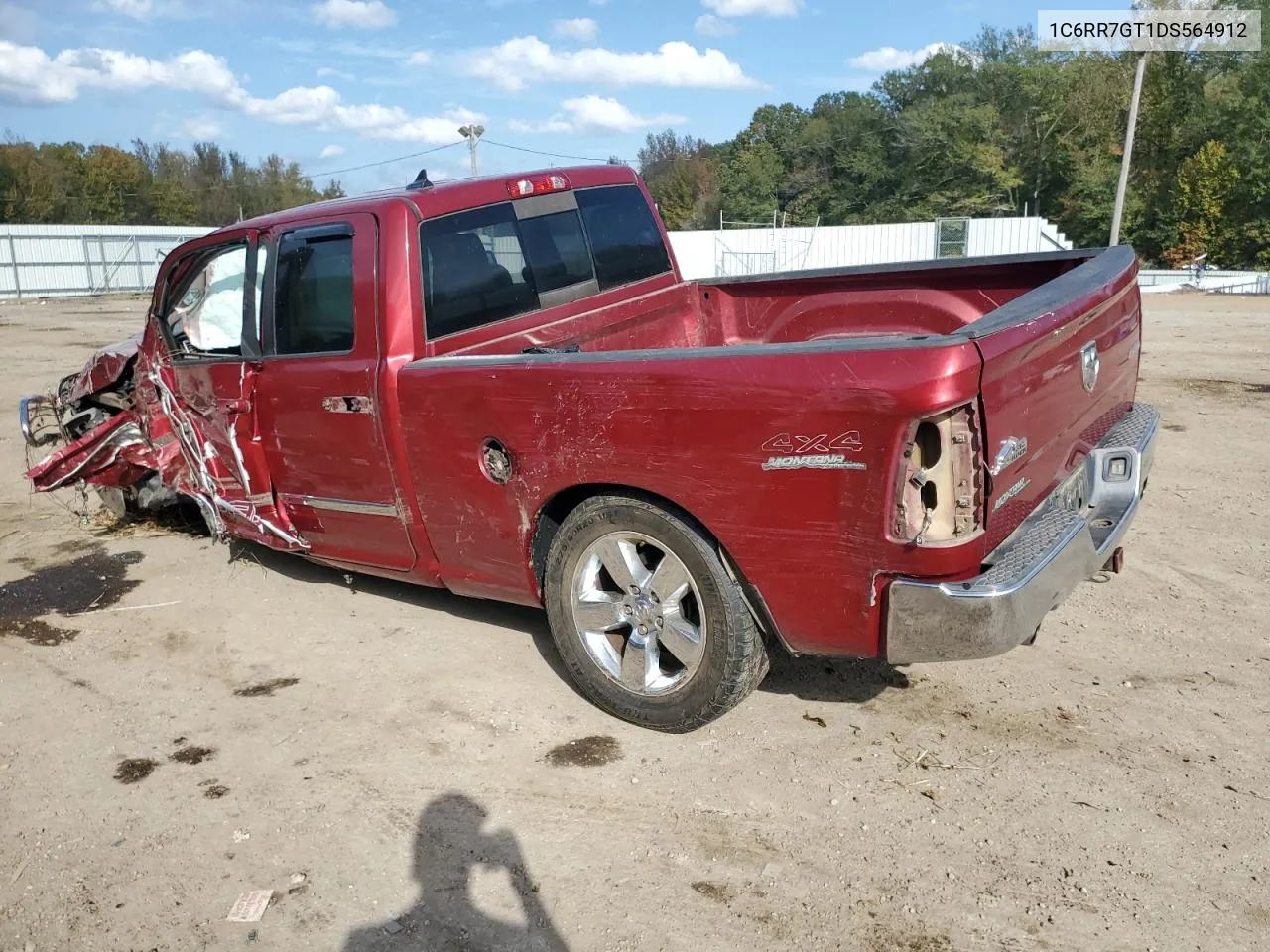 2013 Ram 1500 Slt VIN: 1C6RR7GT1DS564912 Lot: 78373824