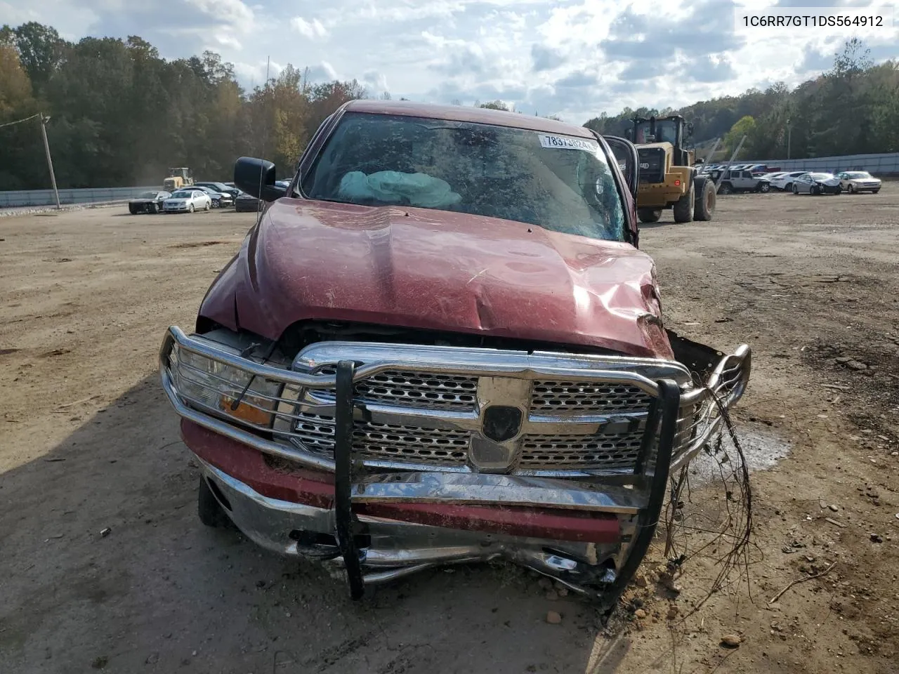 2013 Ram 1500 Slt VIN: 1C6RR7GT1DS564912 Lot: 78373824