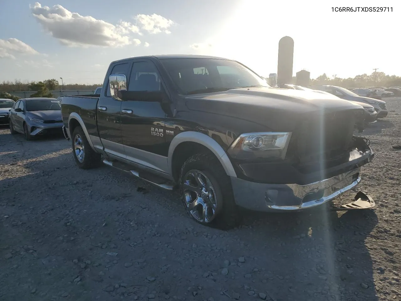 2013 Ram 1500 Laramie VIN: 1C6RR6JTXDS529711 Lot: 78698804