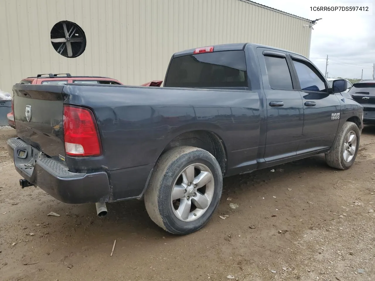 2013 Ram 1500 Slt VIN: 1C6RR6GP7DS597412 Lot: 78809624