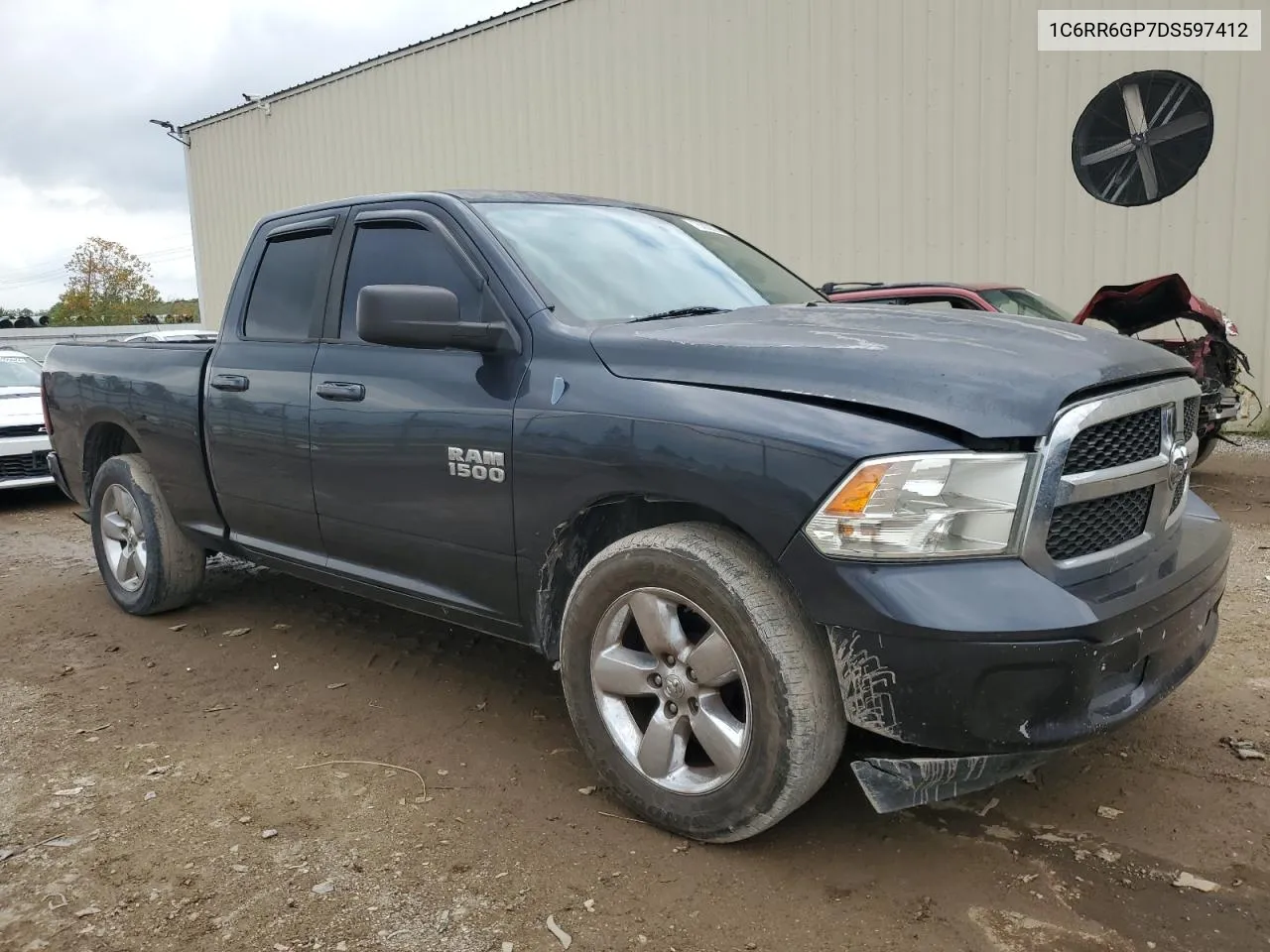 2013 Ram 1500 Slt VIN: 1C6RR6GP7DS597412 Lot: 78809624