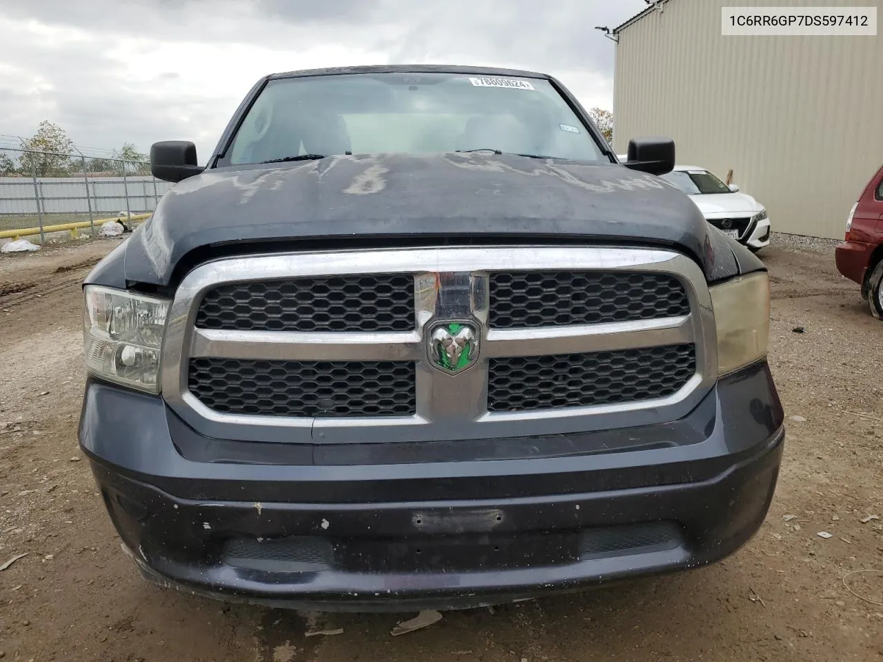 2013 Ram 1500 Slt VIN: 1C6RR6GP7DS597412 Lot: 78809624