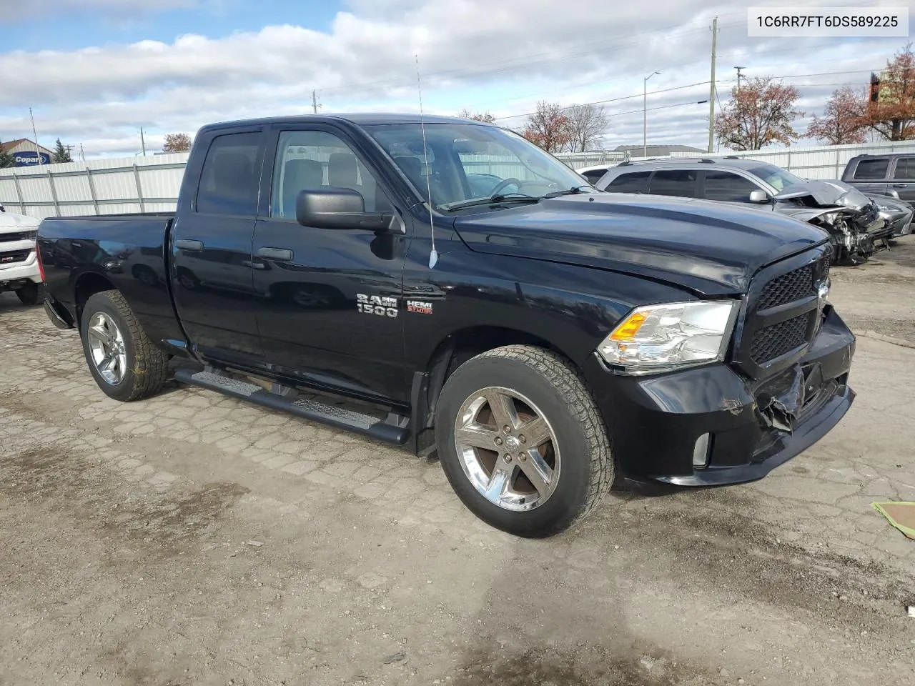 2013 Ram 1500 St VIN: 1C6RR7FT6DS589225 Lot: 80000584