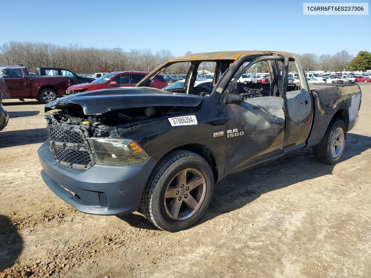 2014 Ram 1500 St VIN: 1C6RR6FT6ES237306 Lot: 37886394