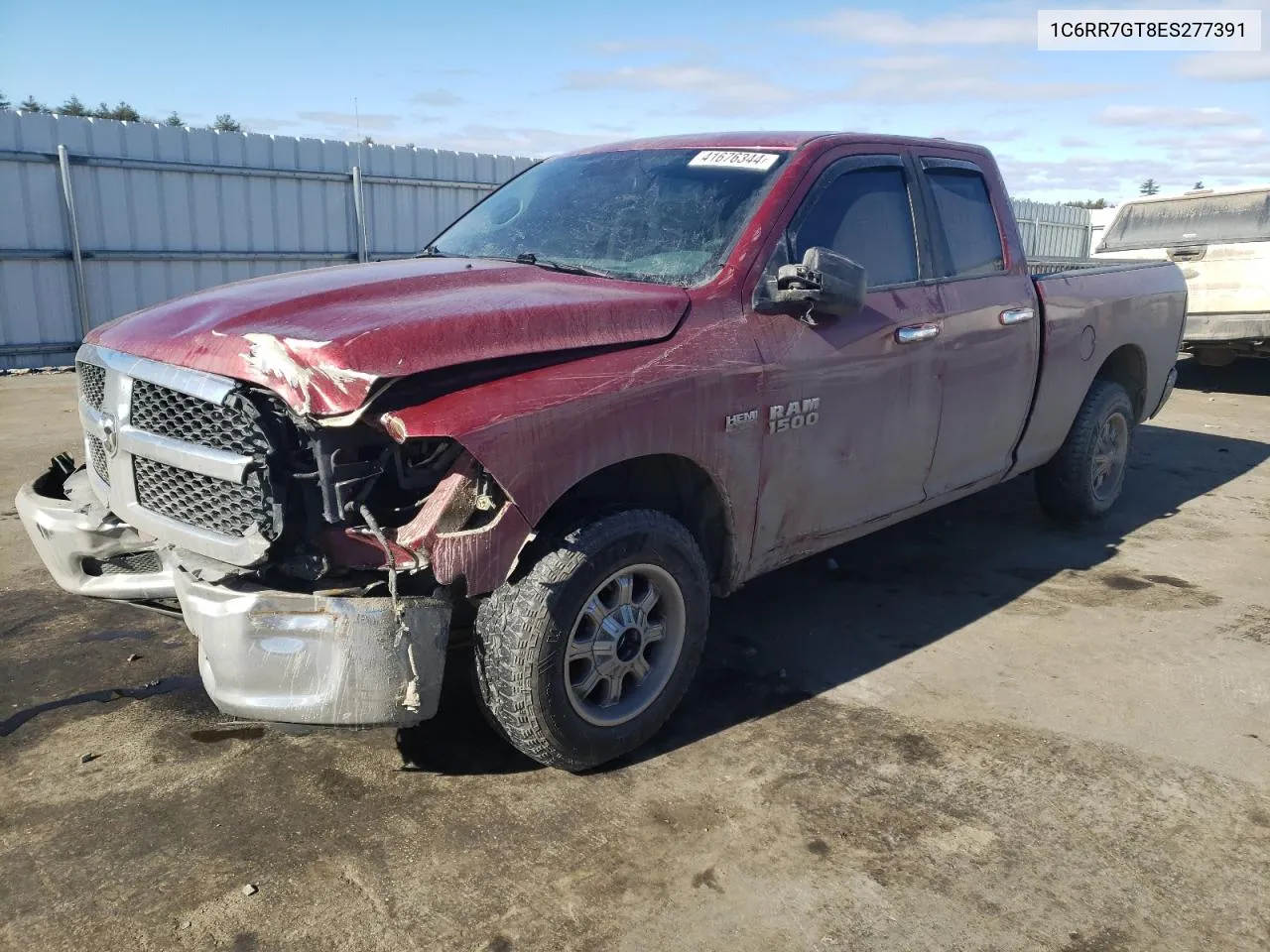 2014 Ram 1500 Slt VIN: 1C6RR7GT8ES277391 Lot: 41676344