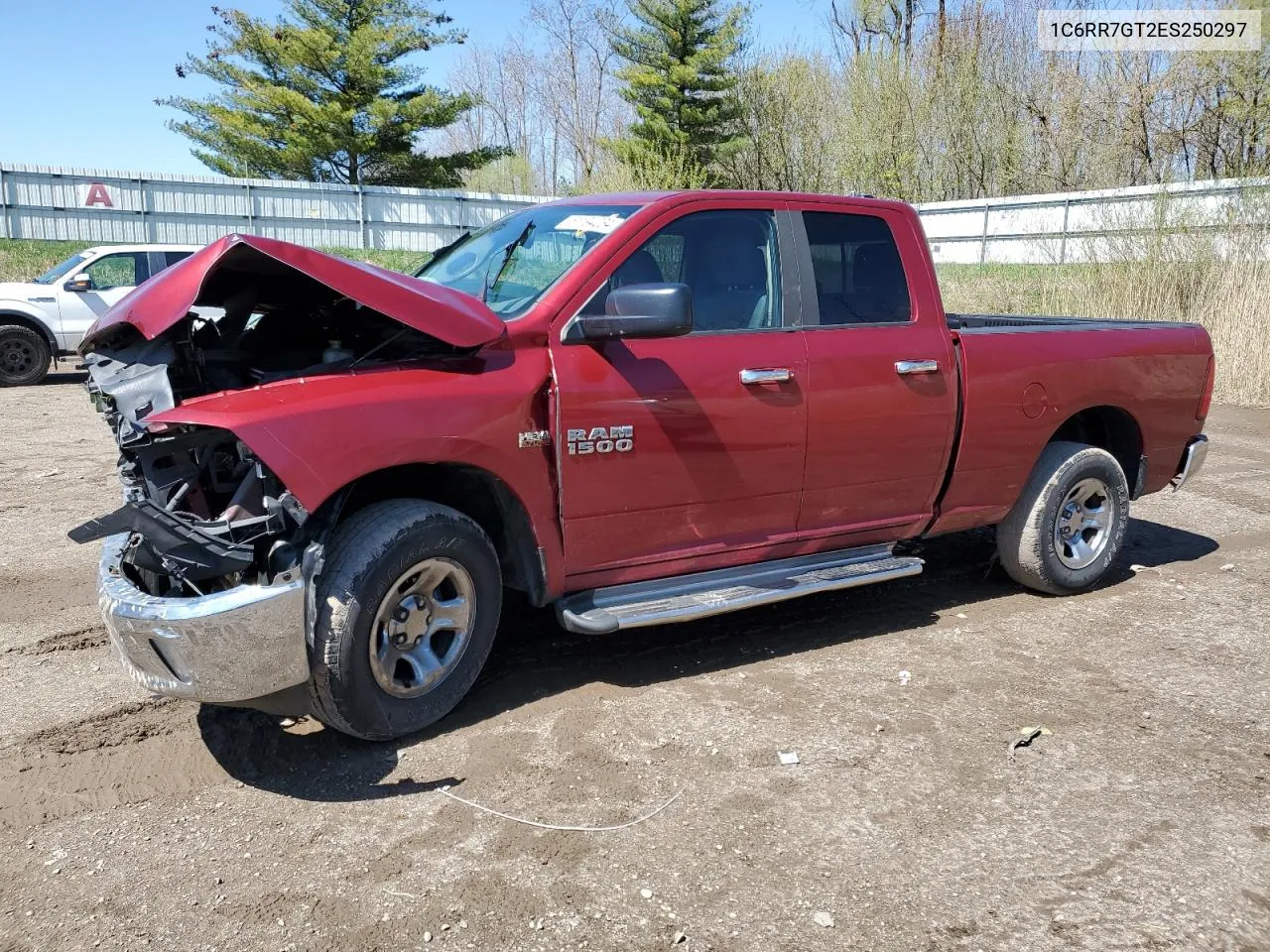 2014 Ram 1500 Slt VIN: 1C6RR7GT2ES250297 Lot: 51194234