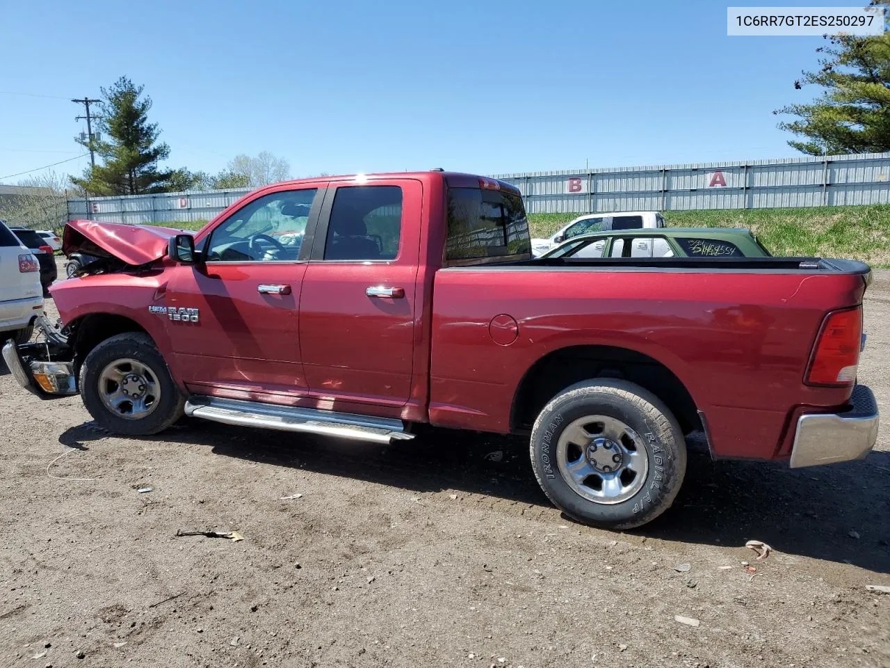 2014 Ram 1500 Slt VIN: 1C6RR7GT2ES250297 Lot: 51194234