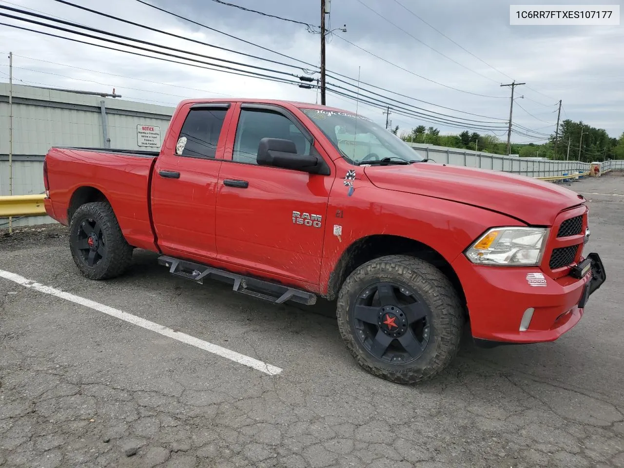 2014 Ram 1500 St VIN: 1C6RR7FTXES107177 Lot: 53120184