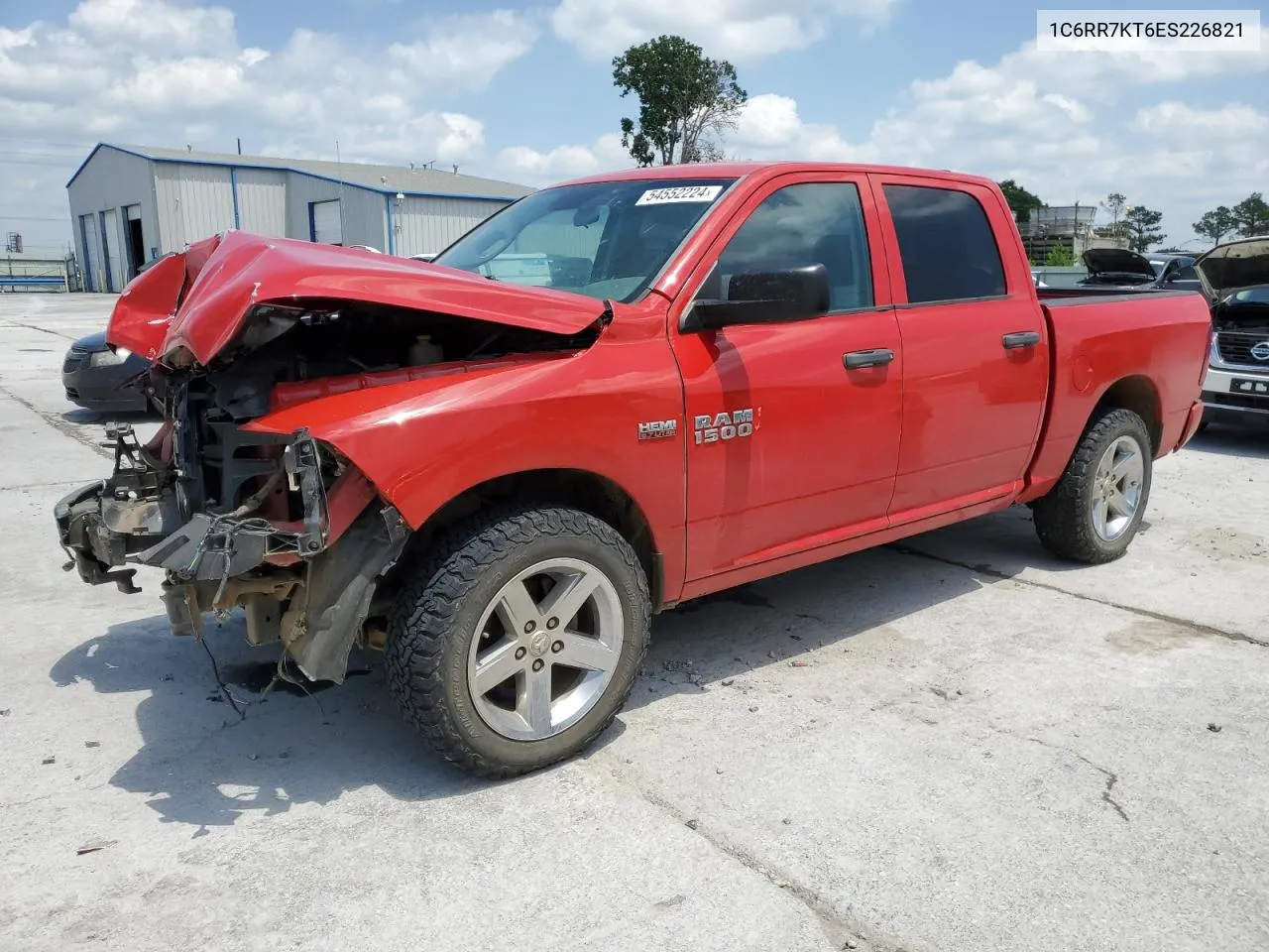 2014 Ram 1500 St VIN: 1C6RR7KT6ES226821 Lot: 54552224