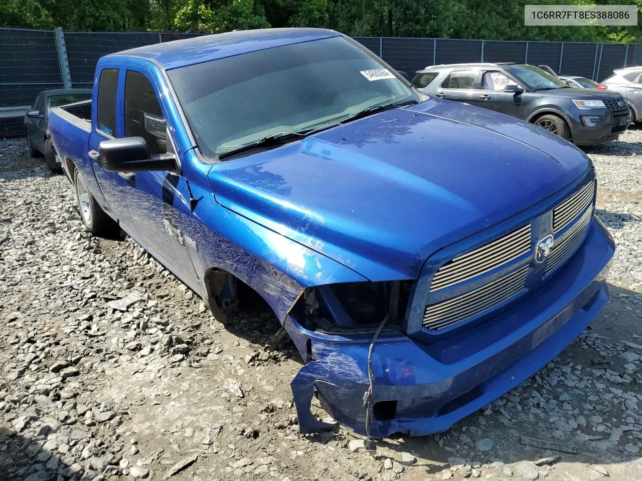 2014 Ram 1500 St VIN: 1C6RR7FT8ES388086 Lot: 54680064