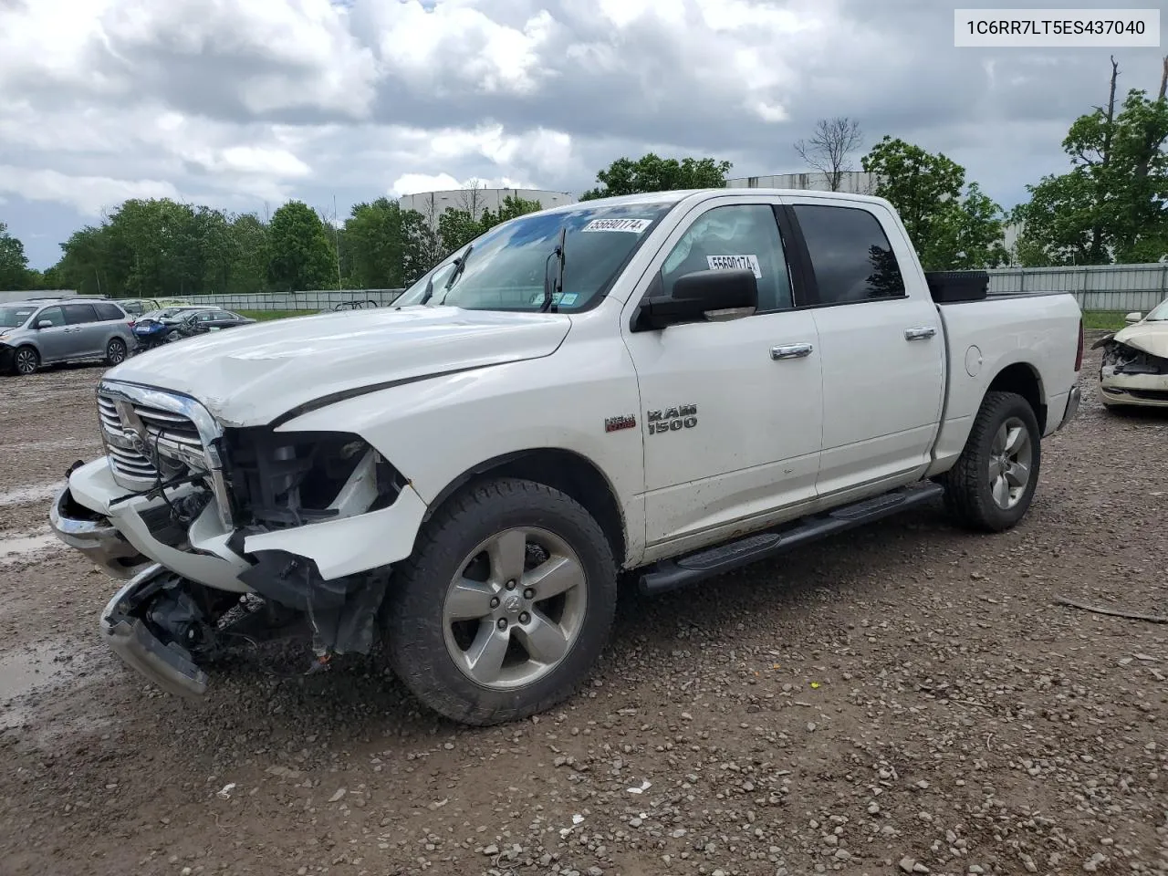 2014 Ram 1500 Slt VIN: 1C6RR7LT5ES437040 Lot: 55690174