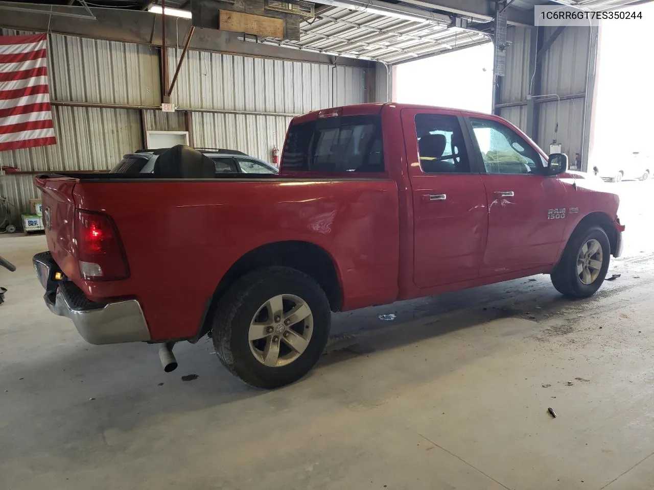 2014 Ram 1500 Slt VIN: 1C6RR6GT7ES350244 Lot: 56625744