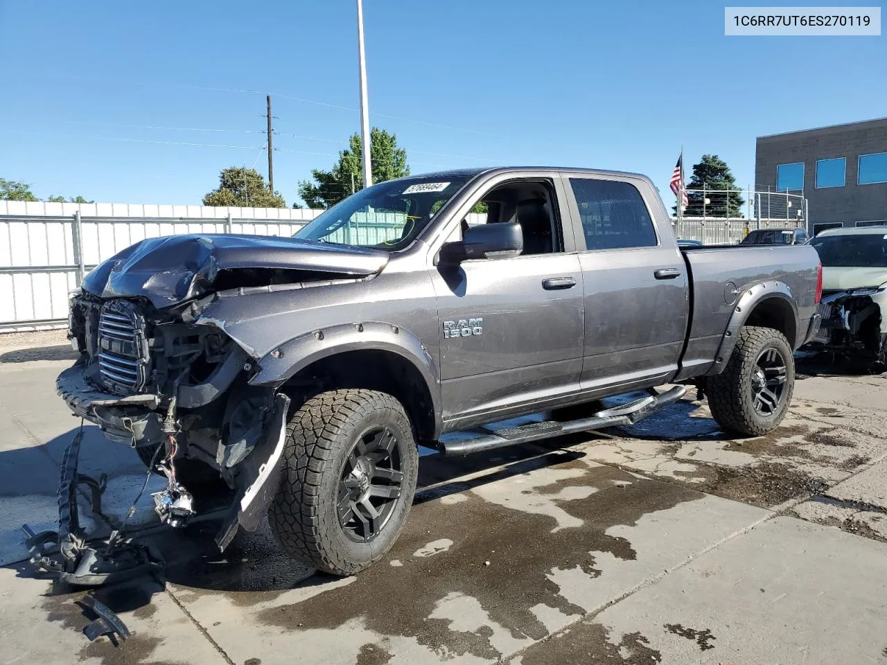 2014 Ram 1500 Sport VIN: 1C6RR7UT6ES270119 Lot: 57669464