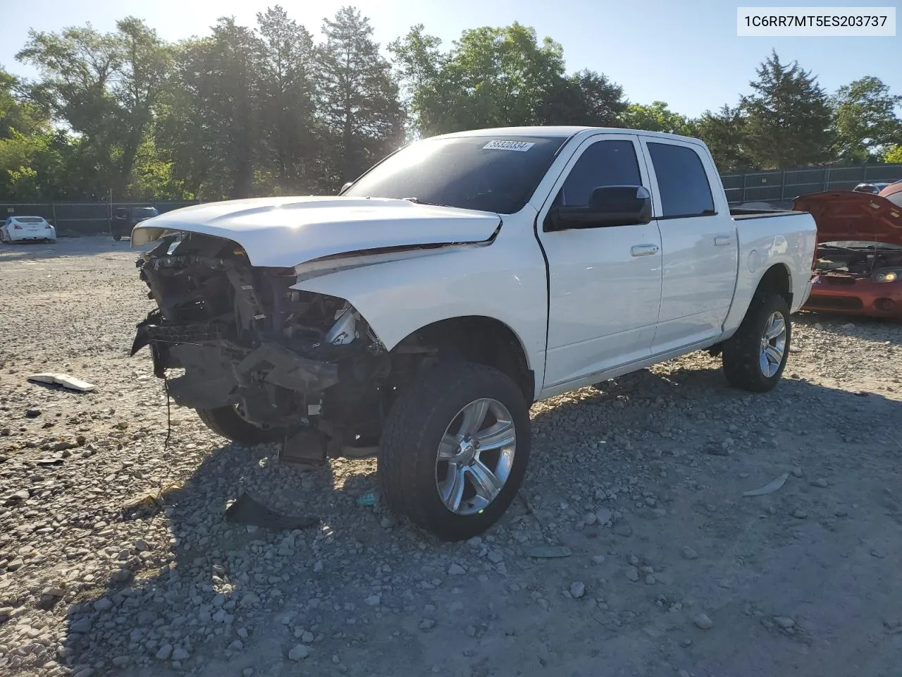 2014 Ram 1500 Sport VIN: 1C6RR7MT5ES203737 Lot: 58320334