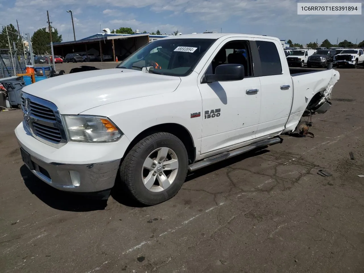 2014 Ram 1500 Slt VIN: 1C6RR7GT1ES391894 Lot: 58693894