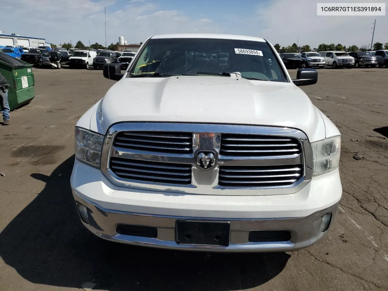 2014 Ram 1500 Slt VIN: 1C6RR7GT1ES391894 Lot: 58693894