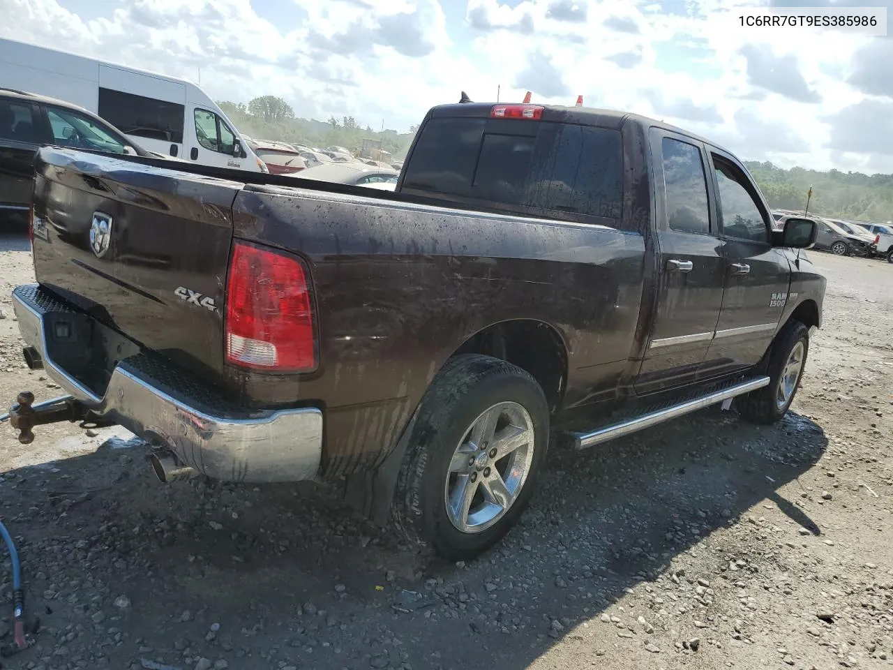 2014 Ram 1500 Slt VIN: 1C6RR7GT9ES385986 Lot: 59544004