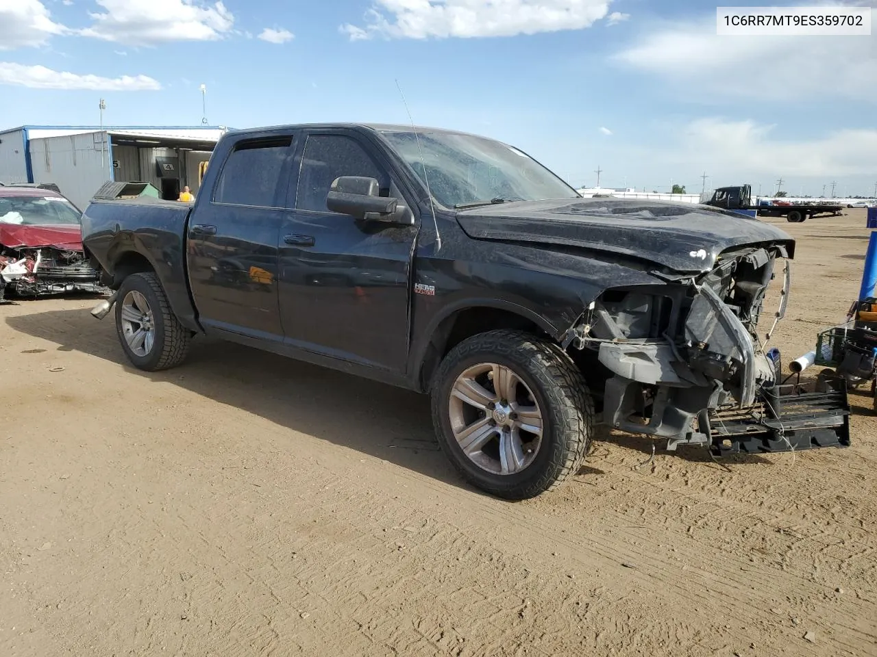 2014 Ram 1500 Sport VIN: 1C6RR7MT9ES359702 Lot: 59895994