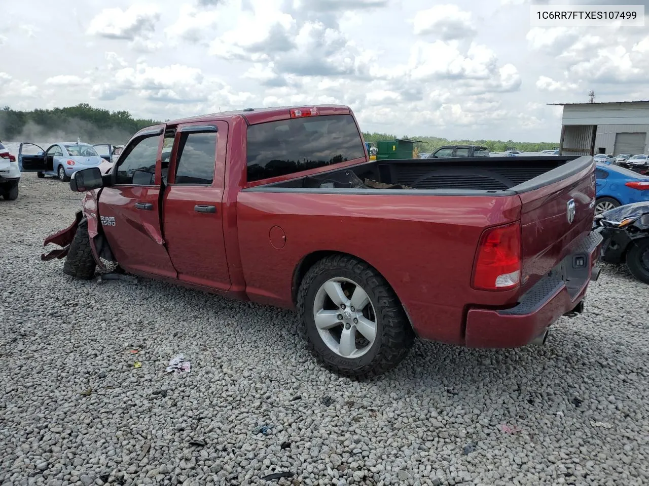 2014 Ram 1500 St VIN: 1C6RR7FTXES107499 Lot: 60669804