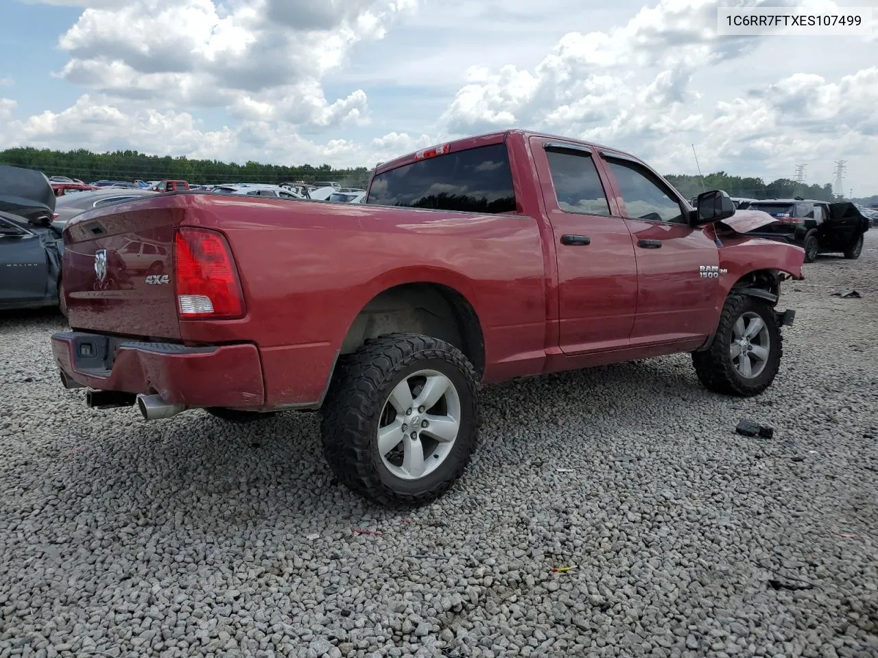 2014 Ram 1500 St VIN: 1C6RR7FTXES107499 Lot: 60669804