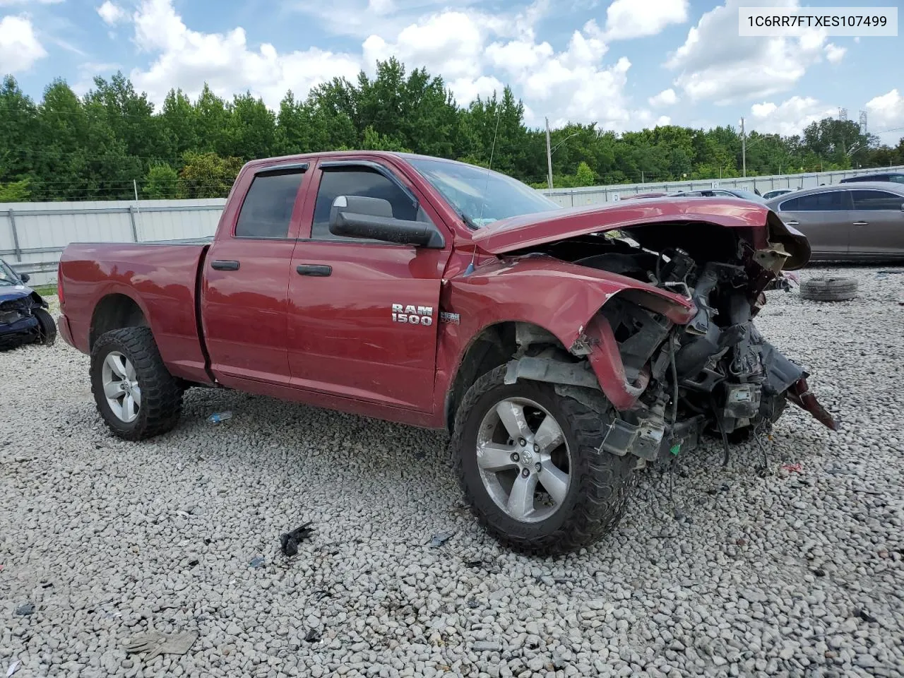 2014 Ram 1500 St VIN: 1C6RR7FTXES107499 Lot: 60669804