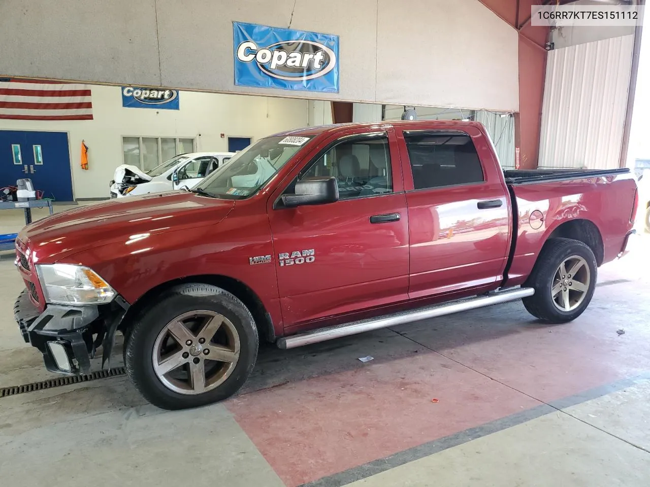 2014 Ram 1500 St VIN: 1C6RR7KT7ES151112 Lot: 60808204