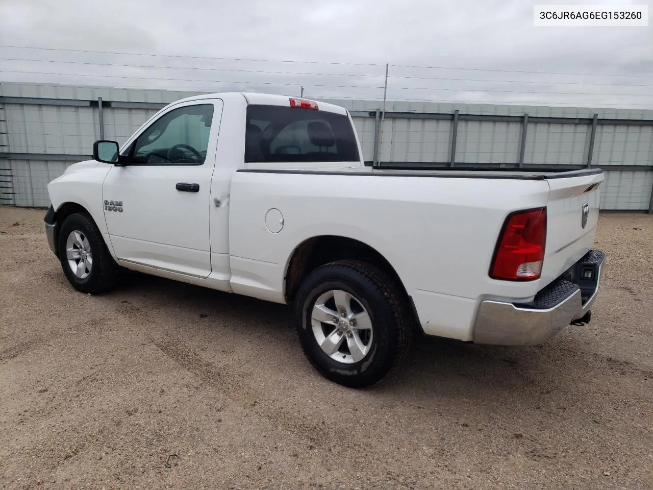 2014 Ram 1500 St VIN: 3C6JR6AG6EG153260 Lot: 61652714