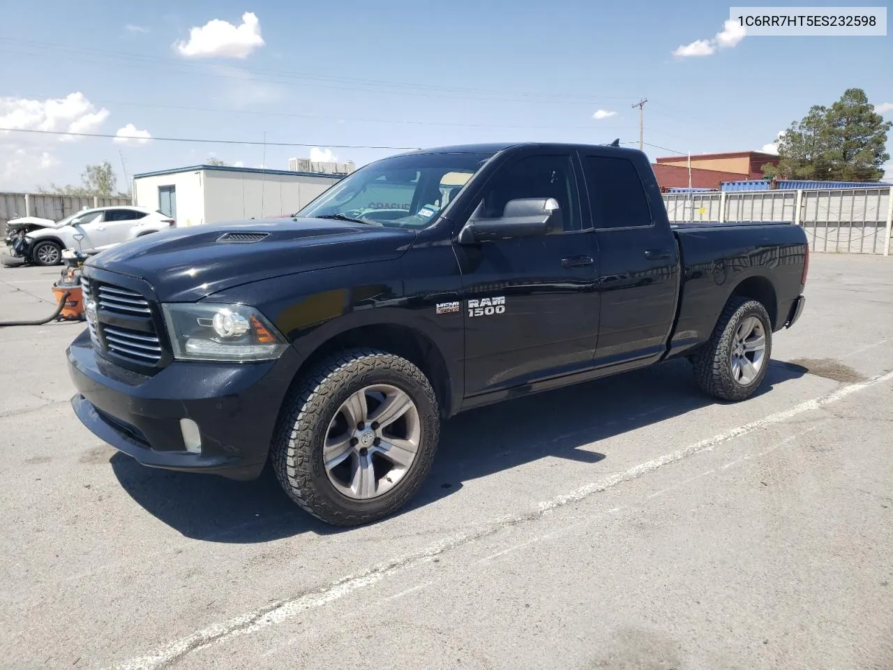 2014 Ram 1500 Sport VIN: 1C6RR7HT5ES232598 Lot: 62651274